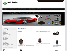 Tablet Screenshot of goviracing.com